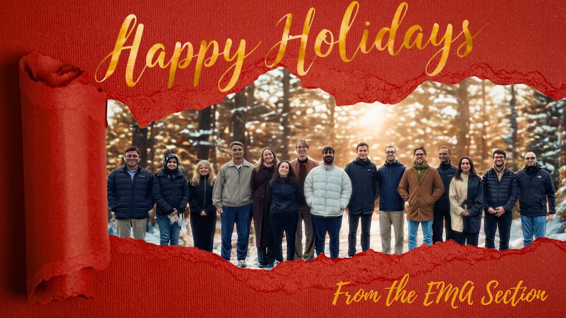 The EMA Christmas Card 2025