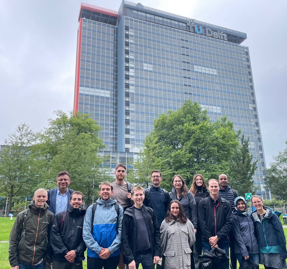 The EMA study trip 2023, TU Delft, The Netherlands